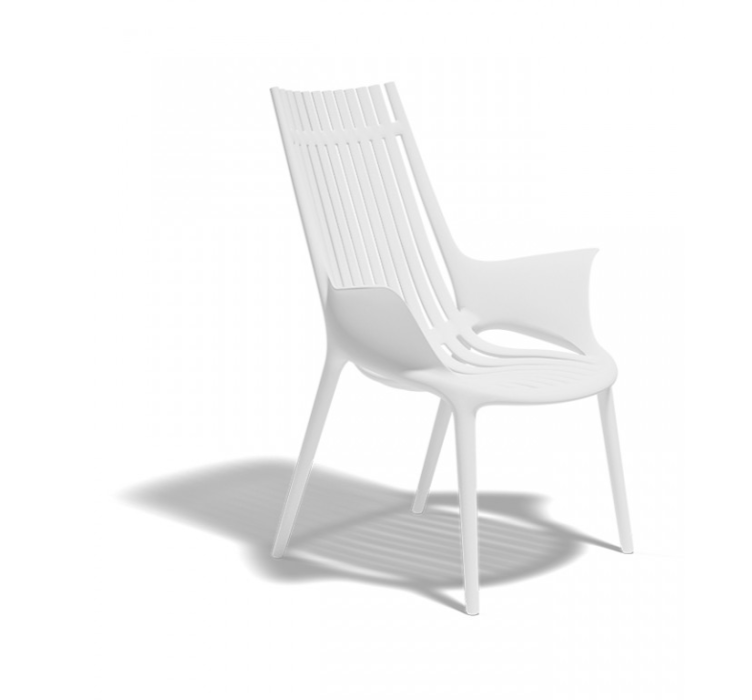 Крісло Ibiza Lounge Chair White1